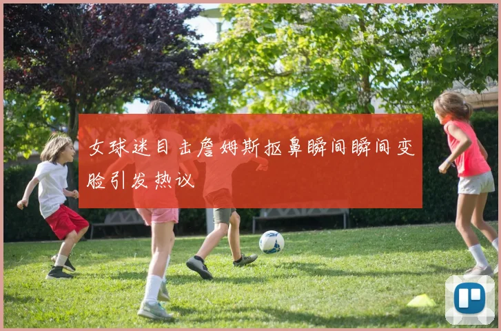 女球迷目击詹姆斯抠鼻瞬间瞬间变脸引发热议